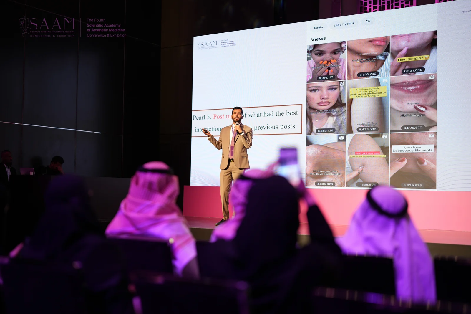 SAAM live clinical demonstration
